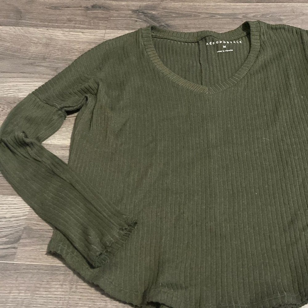 Dark green sweater